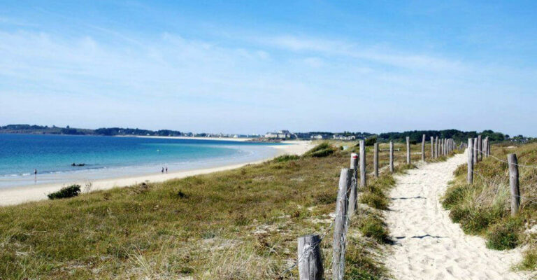 La plage de Kerver