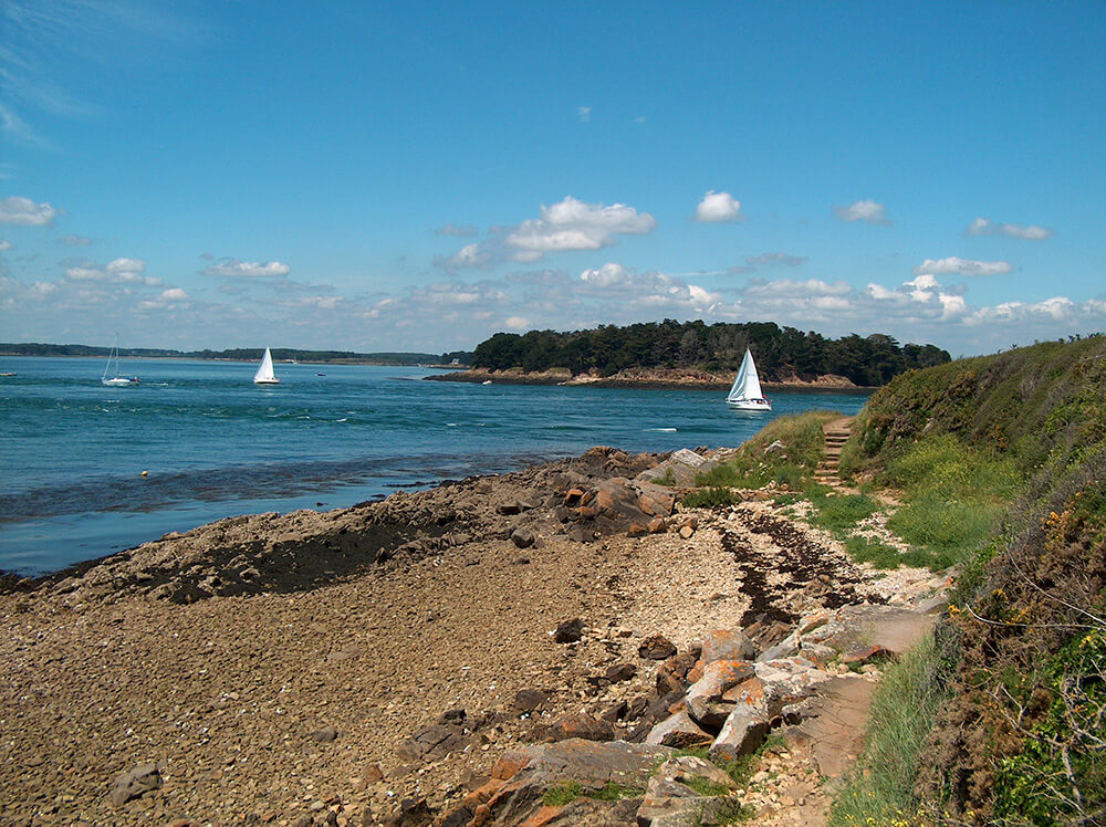 Voilier en partance pour les iles