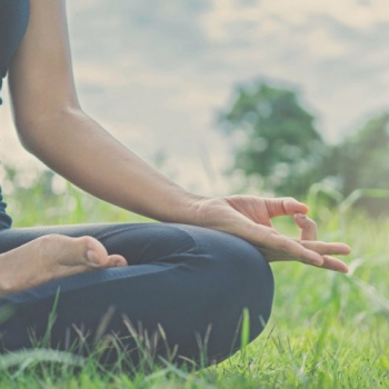 Séance de Yoga au camping